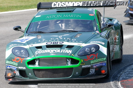 2007-06-24 Monza 177 FIA GT3 European Championship - Aston Martin DBRS9